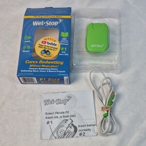 Wet-Stop3 Bedwetting Alarm System - Used - Tested - Works
